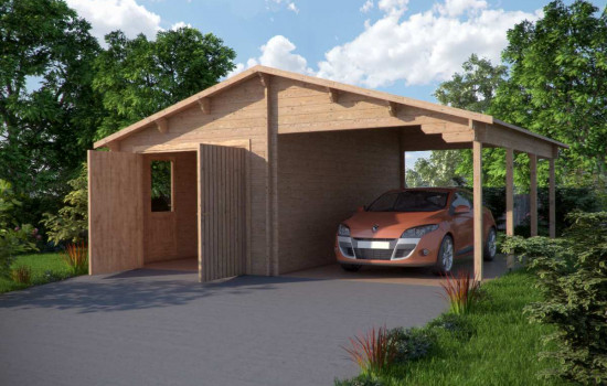 Donnybrook 44 / 6.8m x 5.6m Garage and Carport